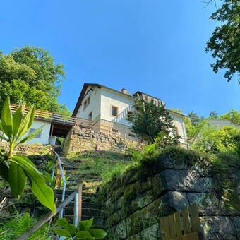 Apartamento Luxusboofe - Ferienhaus Am Lilienstein