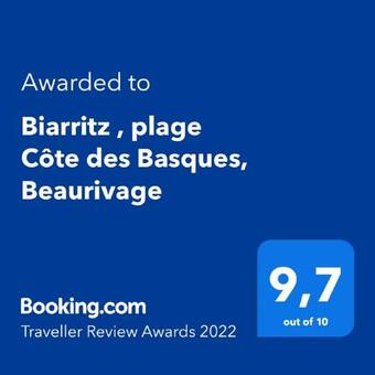 Apartamento Biarritz , Plage Côte Des Basques, Beaurivage